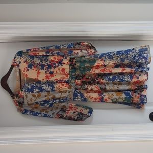 Collective Concepts Sheer Floral Dress